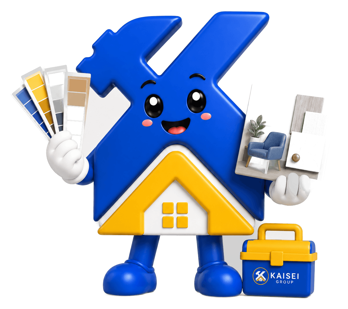 Kaisei Group mascot — Interior Design