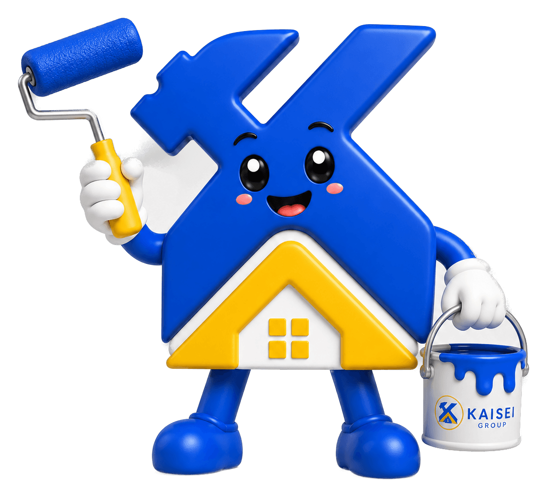 Kaisei Group mascot — Painting & Finishes