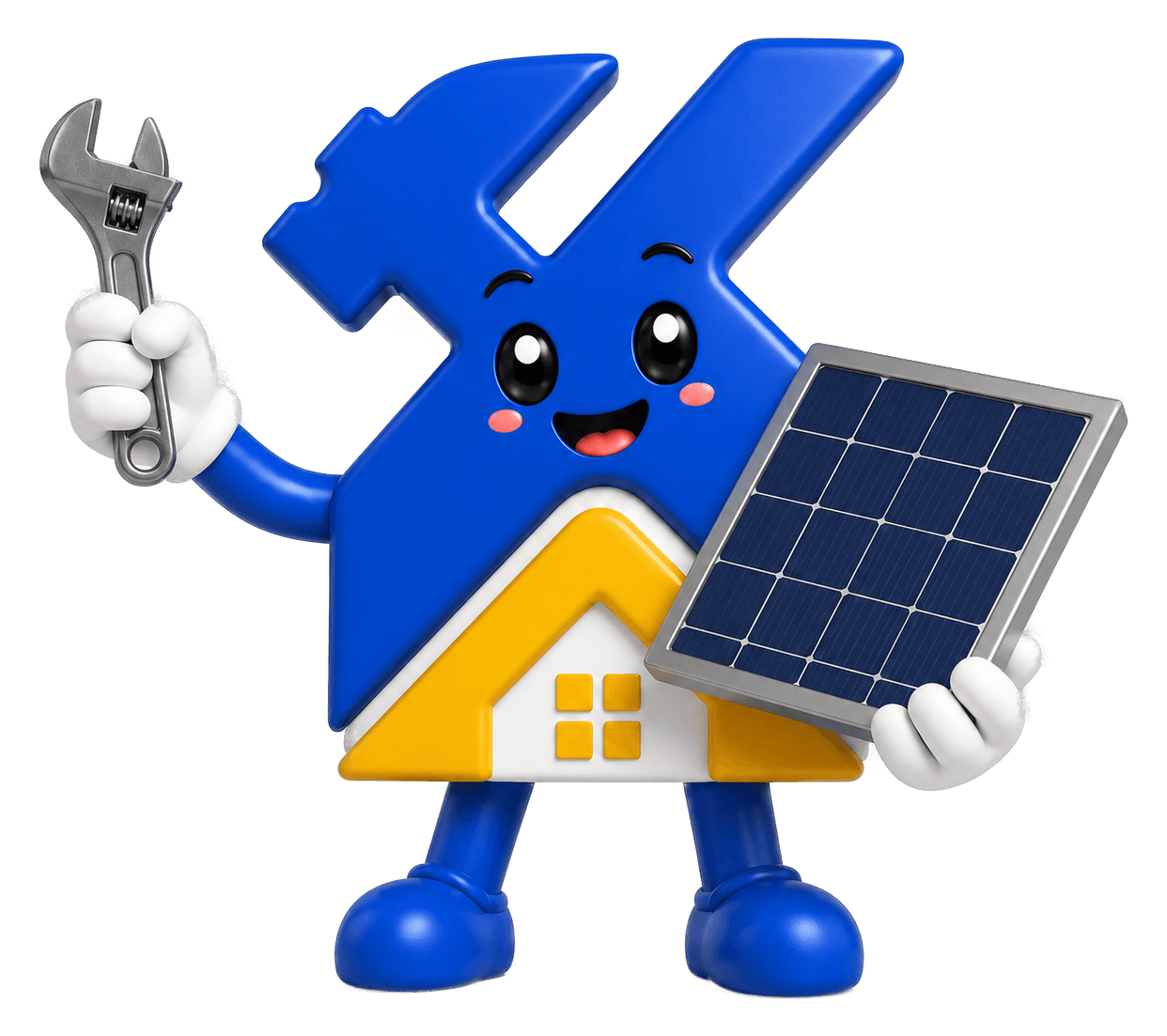 Kaisei Group mascot — Solar Solutions